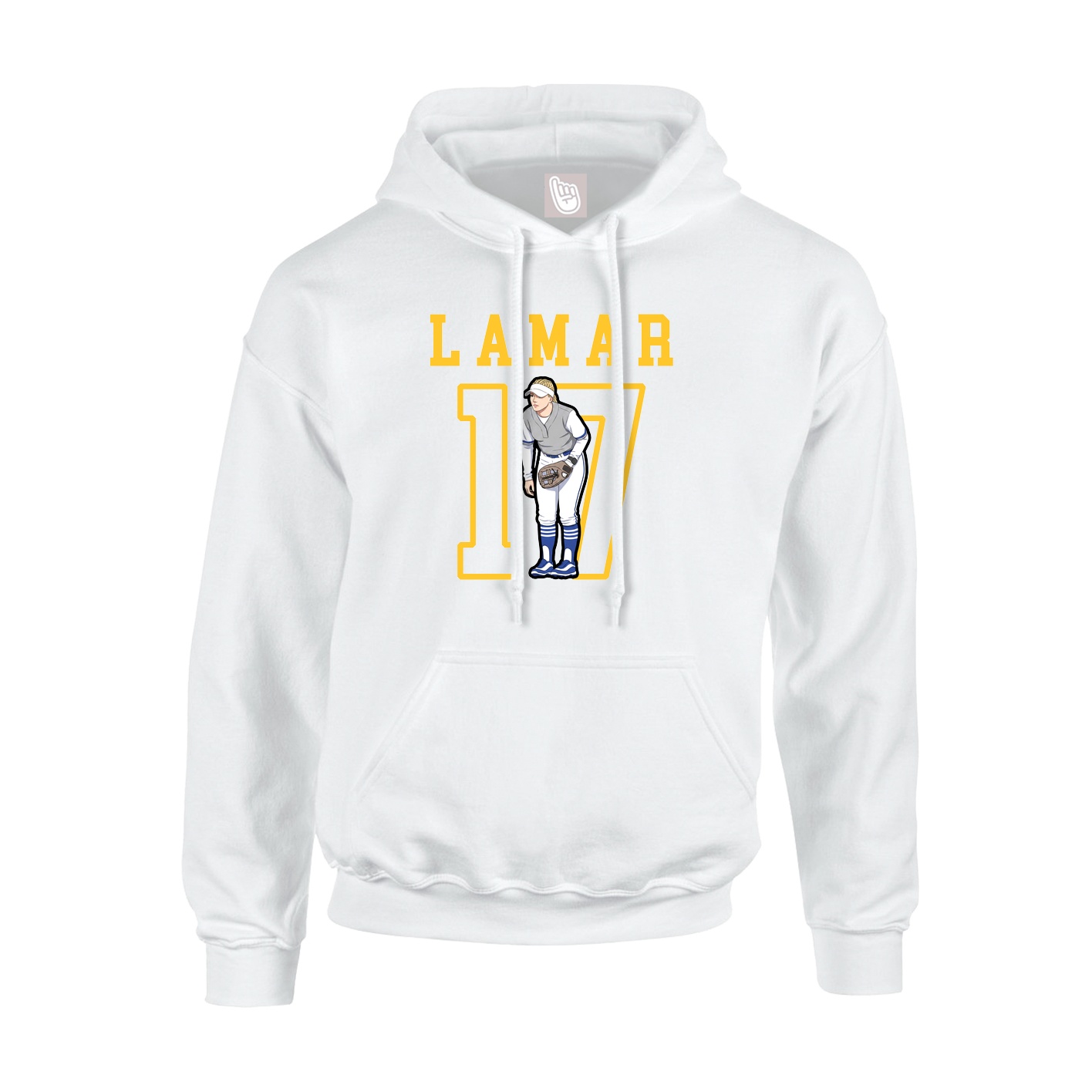 Youth Hoodie — Shirsey in White