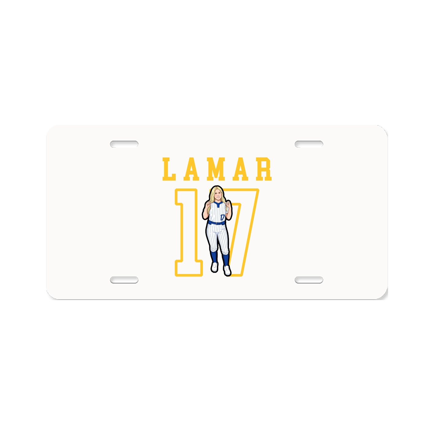 License Plate — Shirsey in Classic