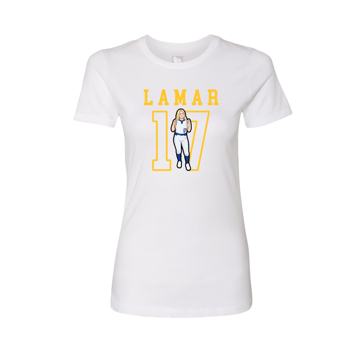 Fitted Women's Tee — Shirsey in White