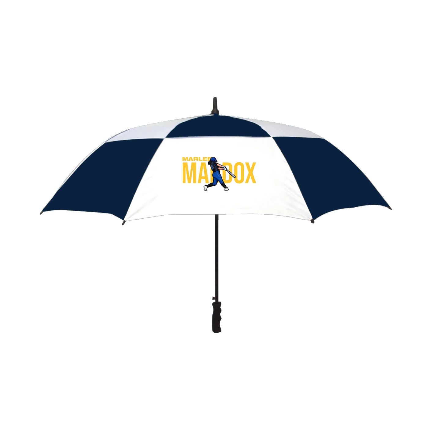 Golf Umbrella — Player Name in Navy