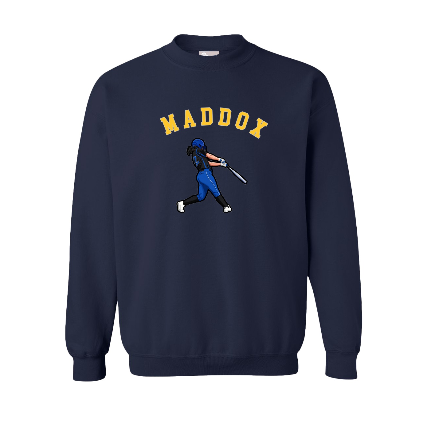 Fleece Crew — Shirsey Arch in Navy