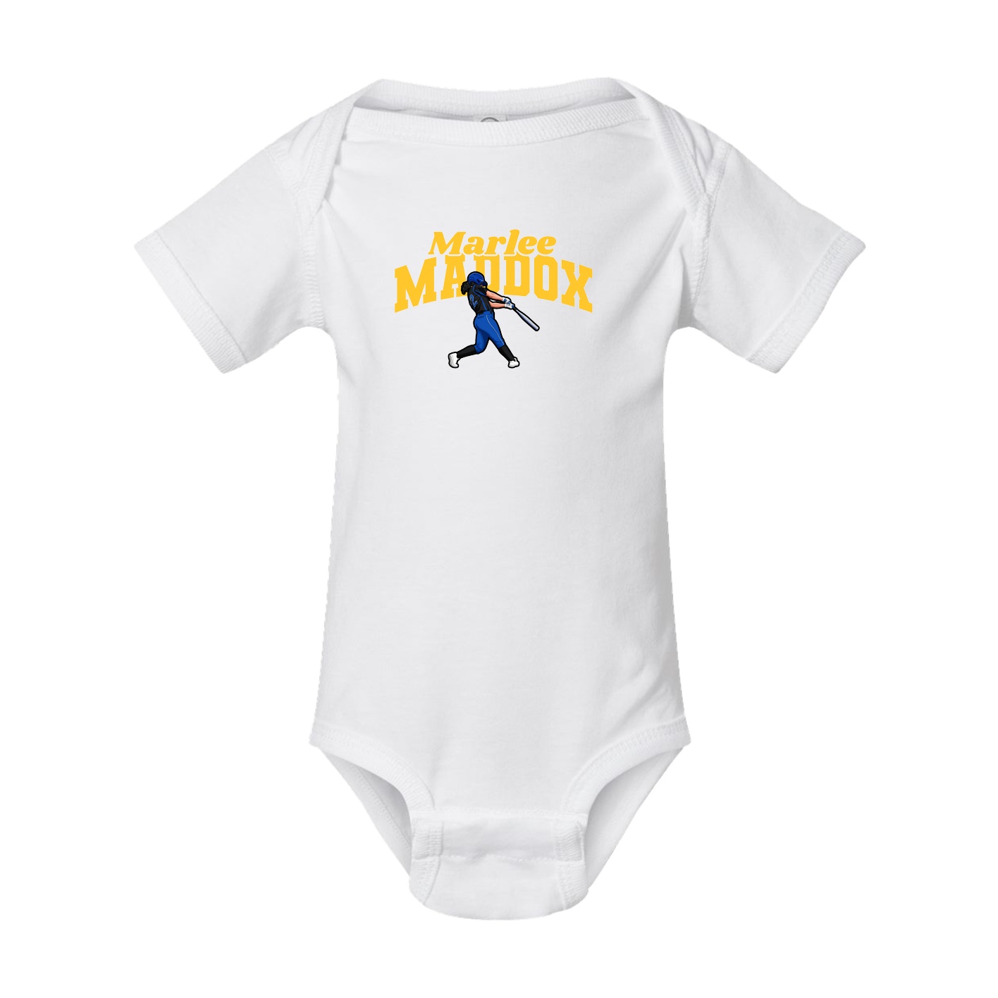 Baby Onesie — Signature Arch in White