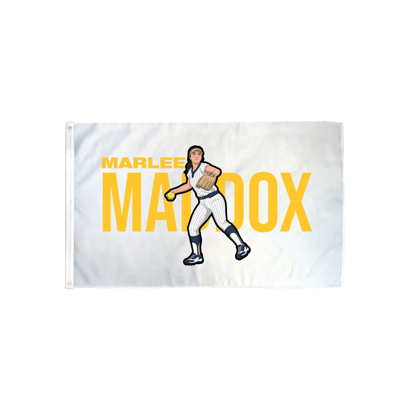 3x5 Flag — Player Name in Classic