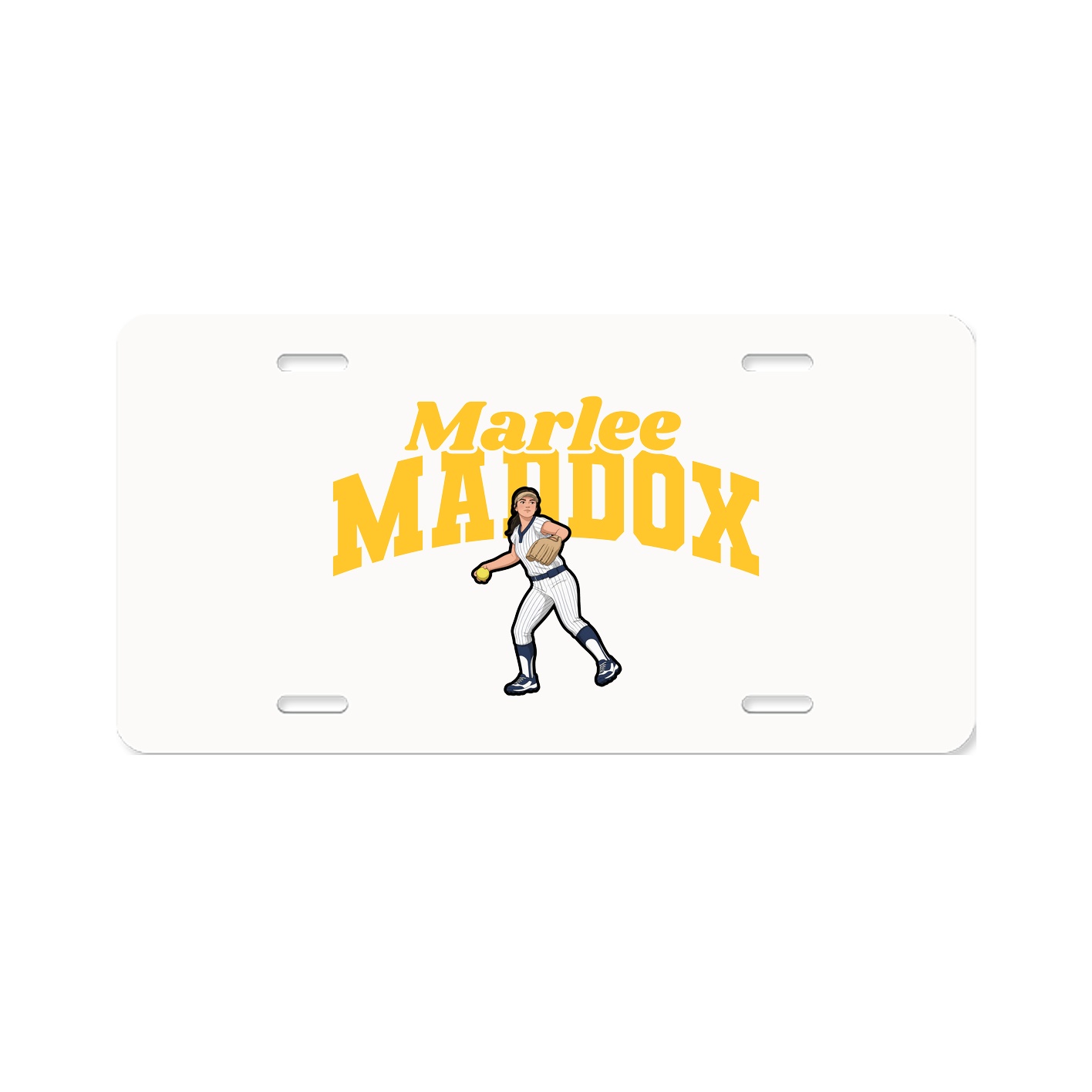 License Plate — Signature Arch in Classic