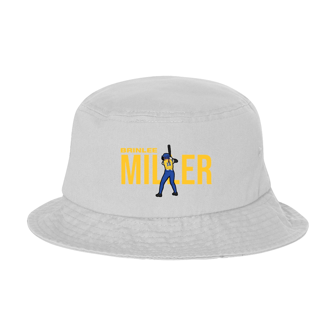 Bucket Cap — Player Name in White