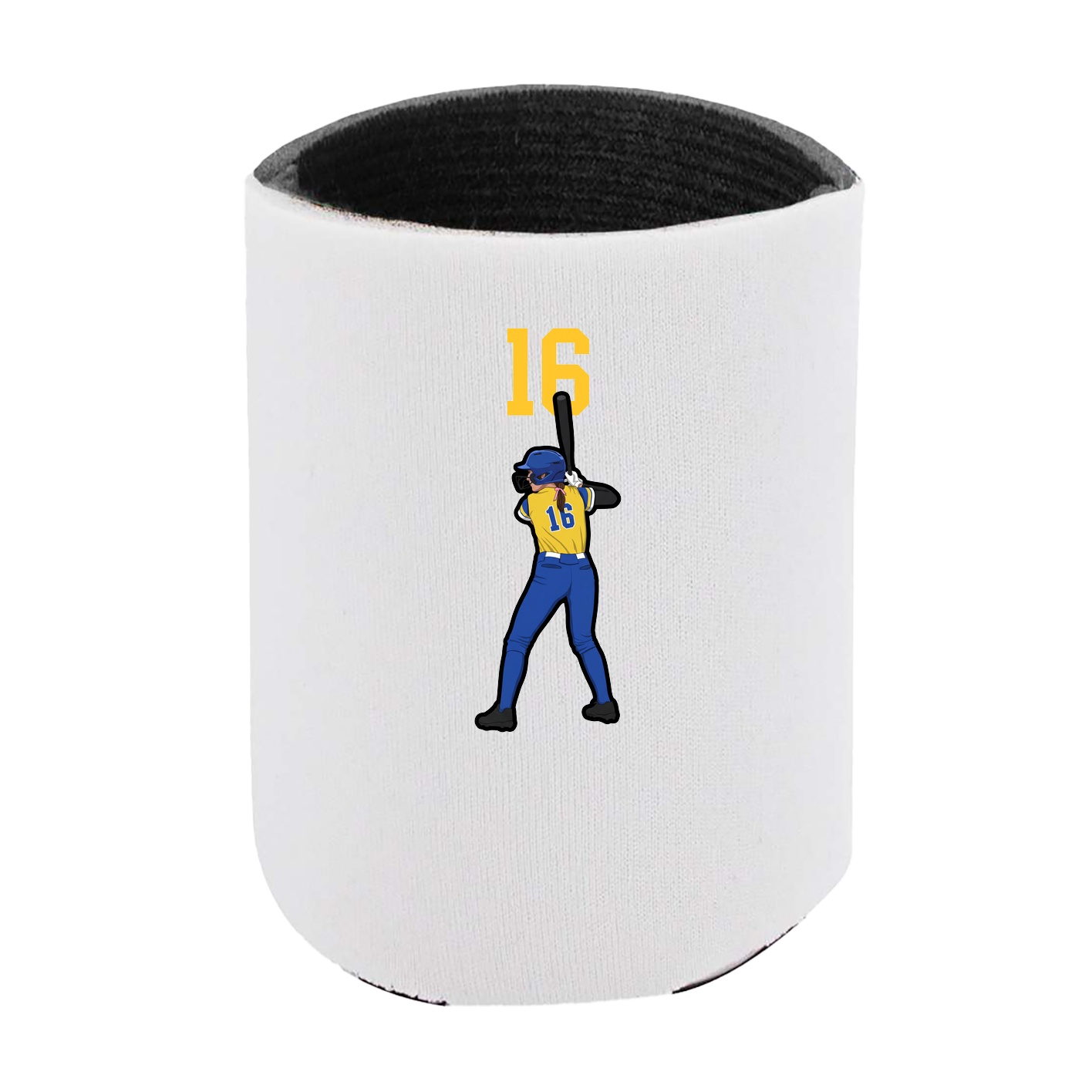 Can Holder — Number Top in White