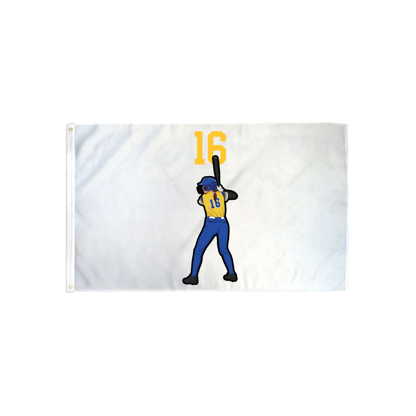 3x5 Flag — Number Top in Classic