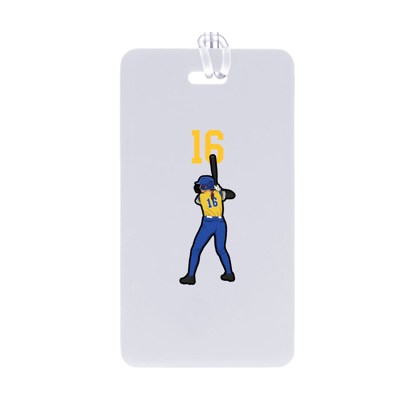 Bag Tag — Number Top in Classic