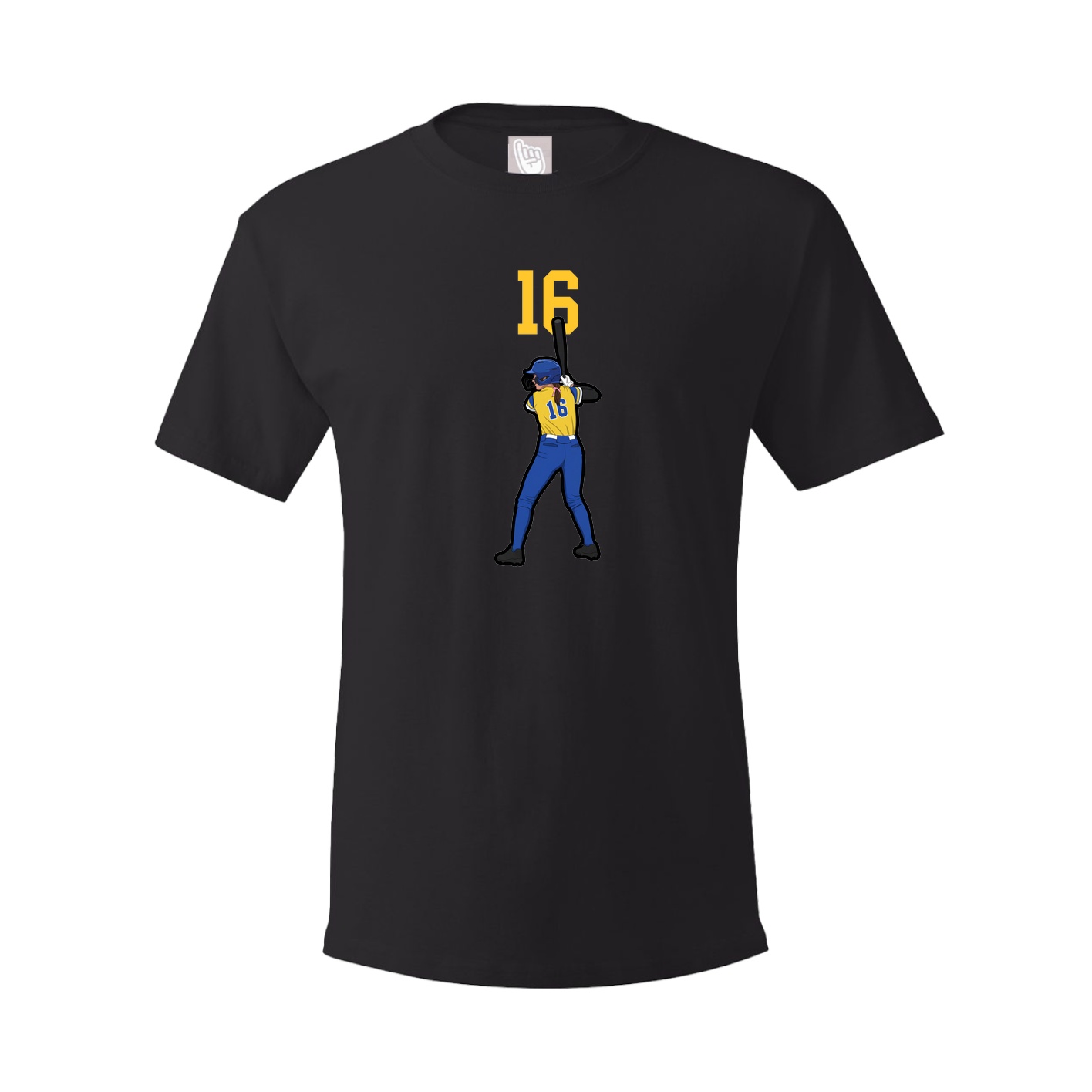 Tee — Number Top in Black