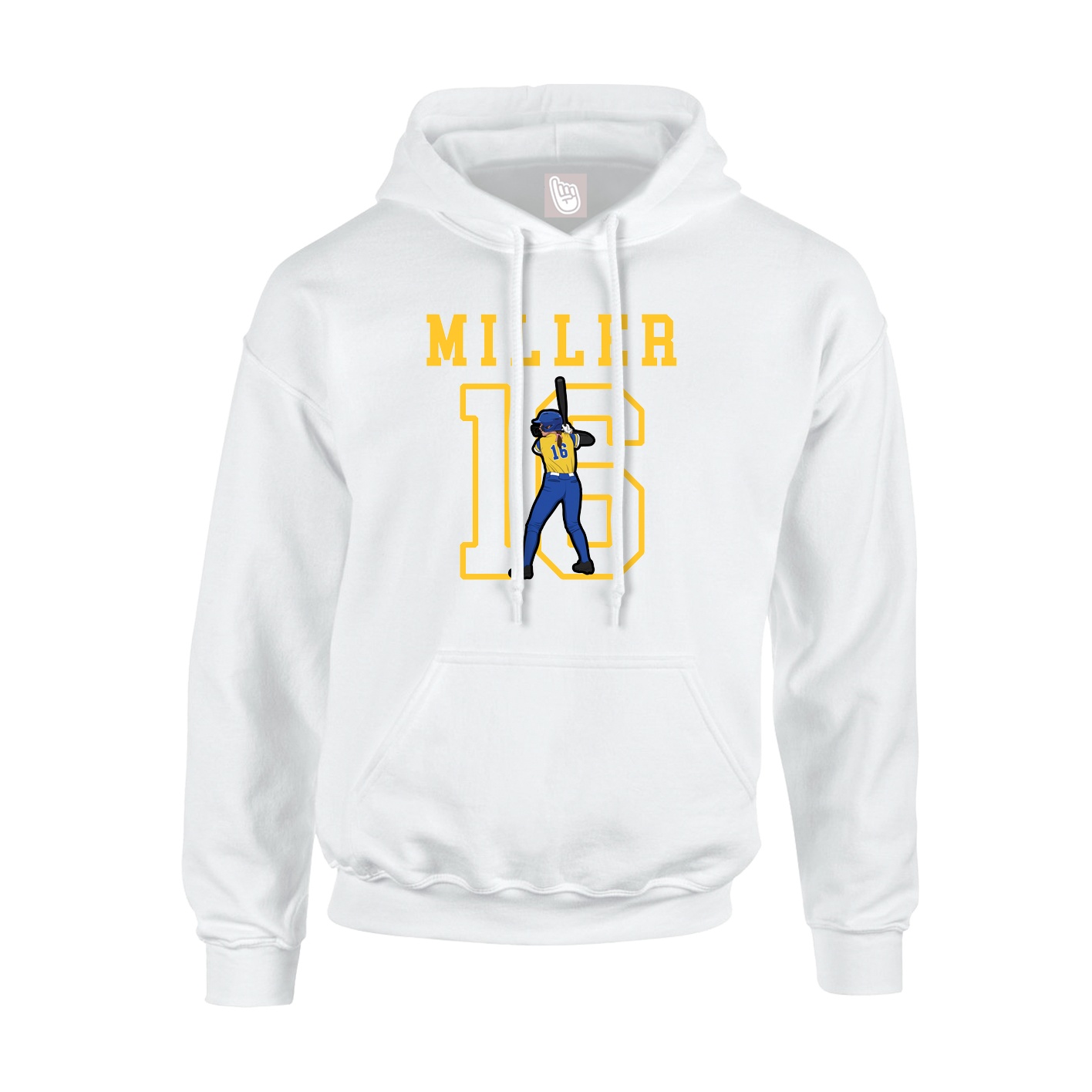 Youth Hoodie — Shirsey in White