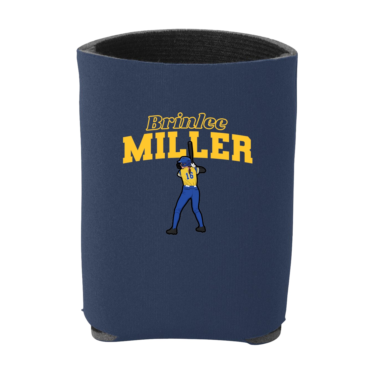 Can Holder — Name Arch in Navy