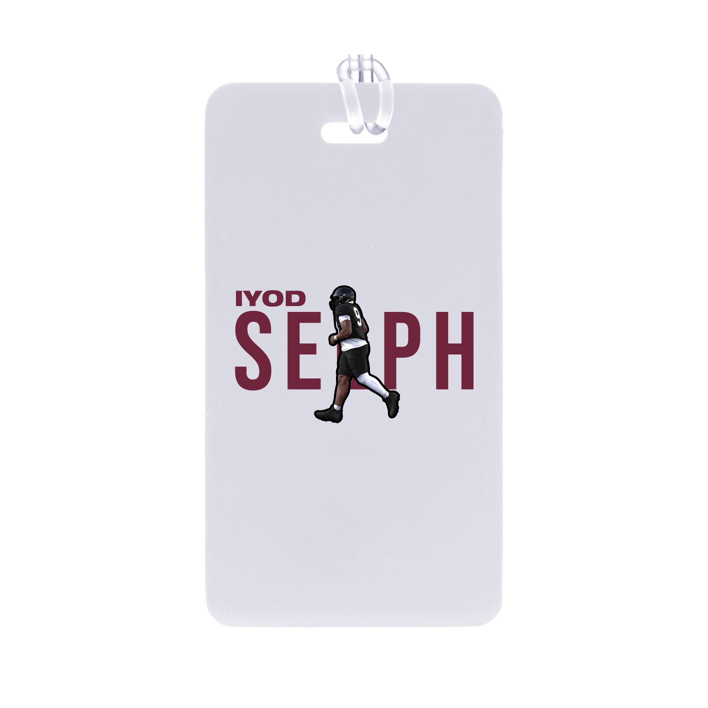 Bag Tag — Player Name in Classic