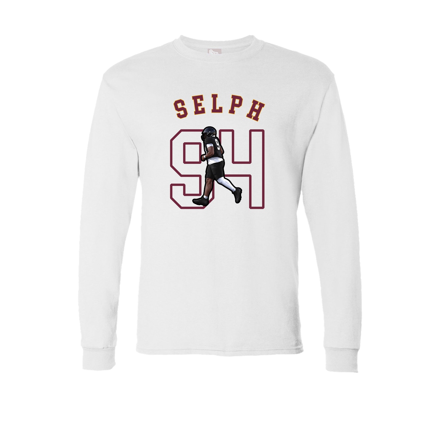 Long Sleeve Tee — Shirsey Arch in White