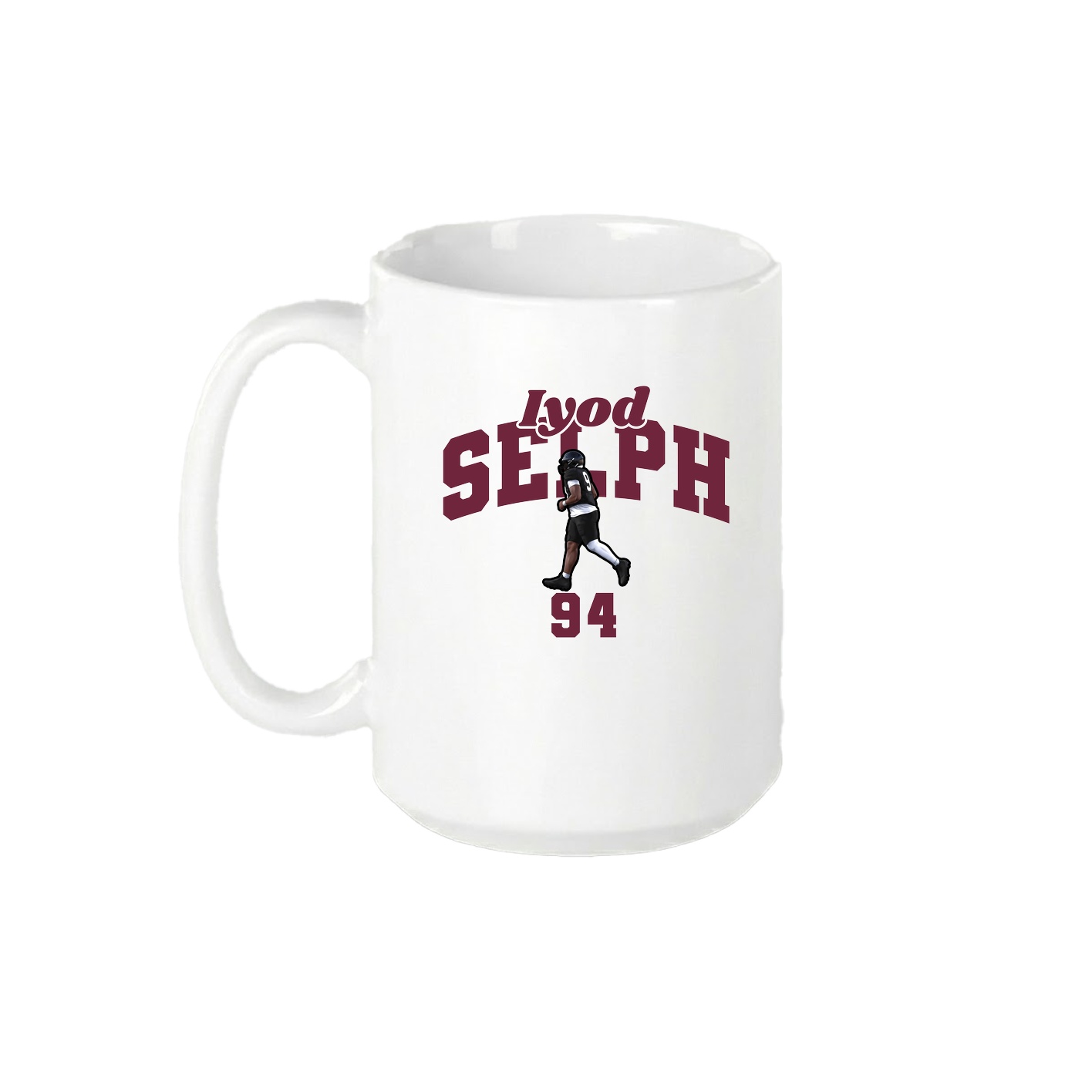 15oz Coffee Mug — Signature Arch in White
