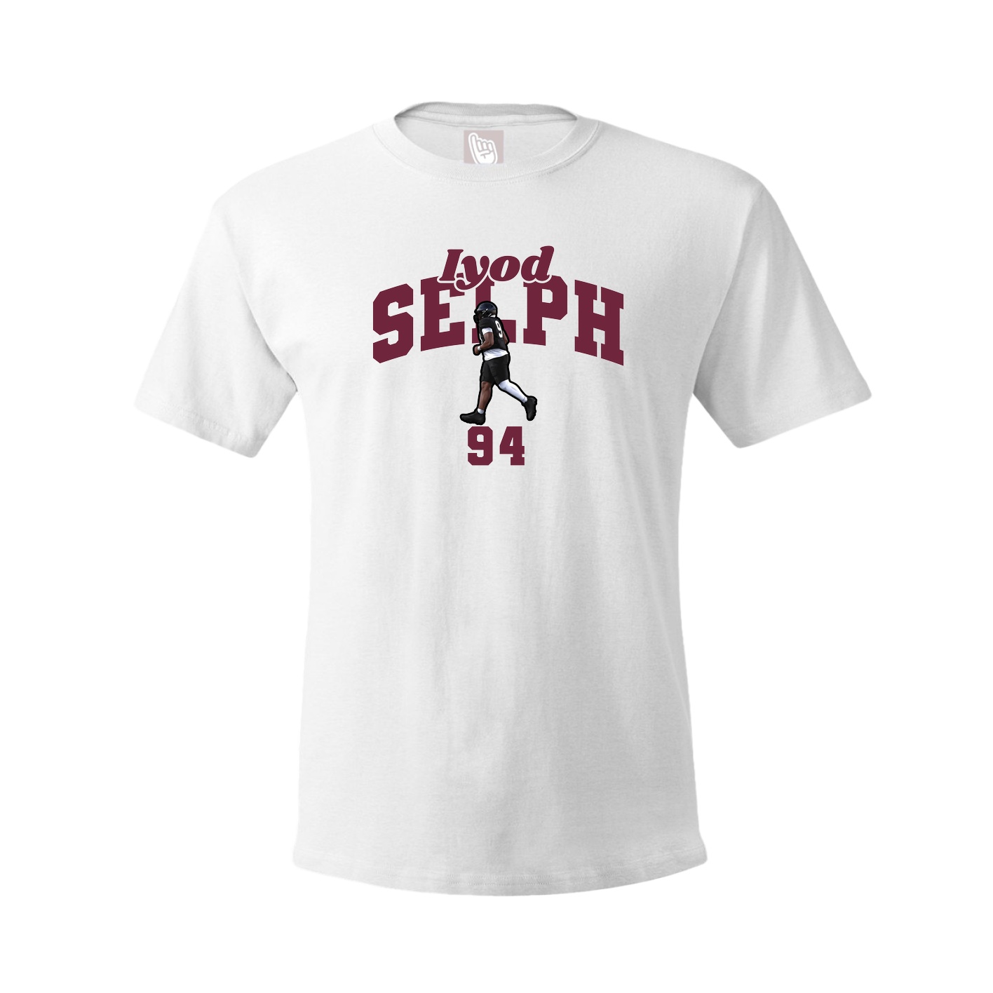 Youth Tee — Signature Arch in White