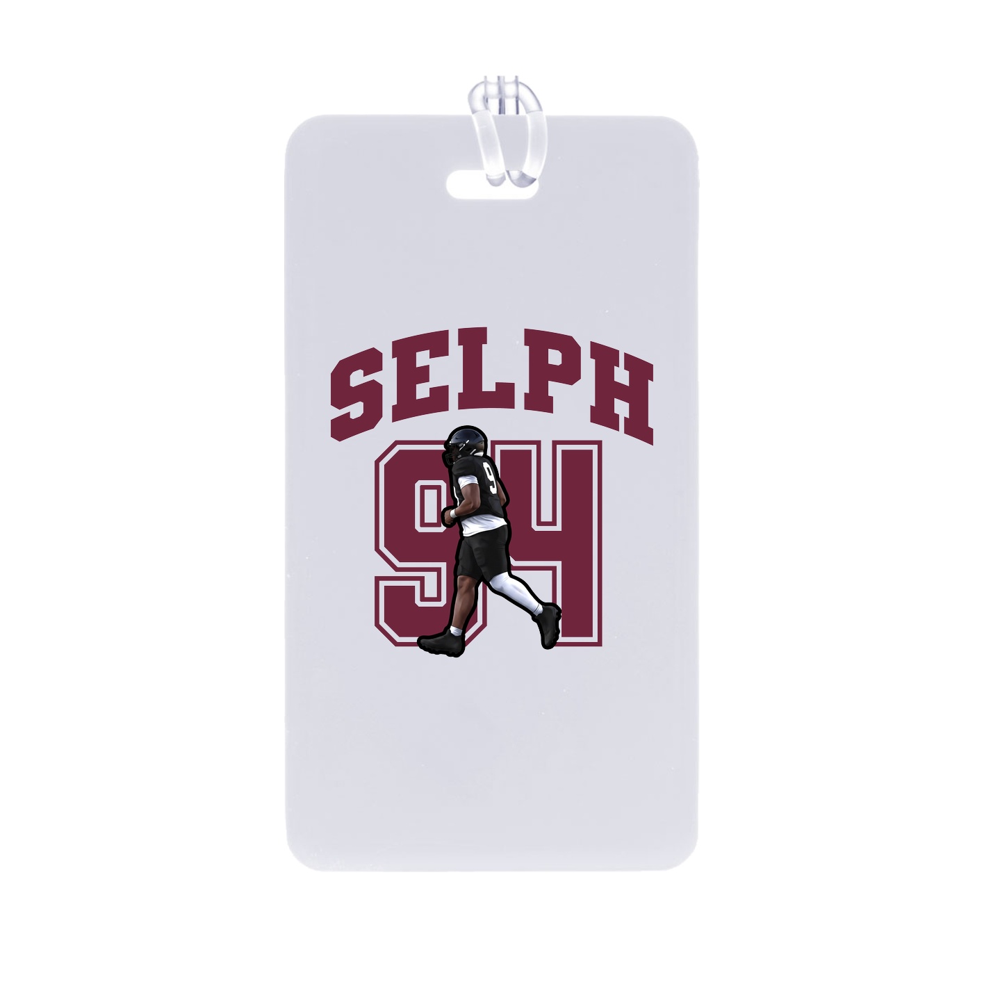 Bag Tag — Number in Classic