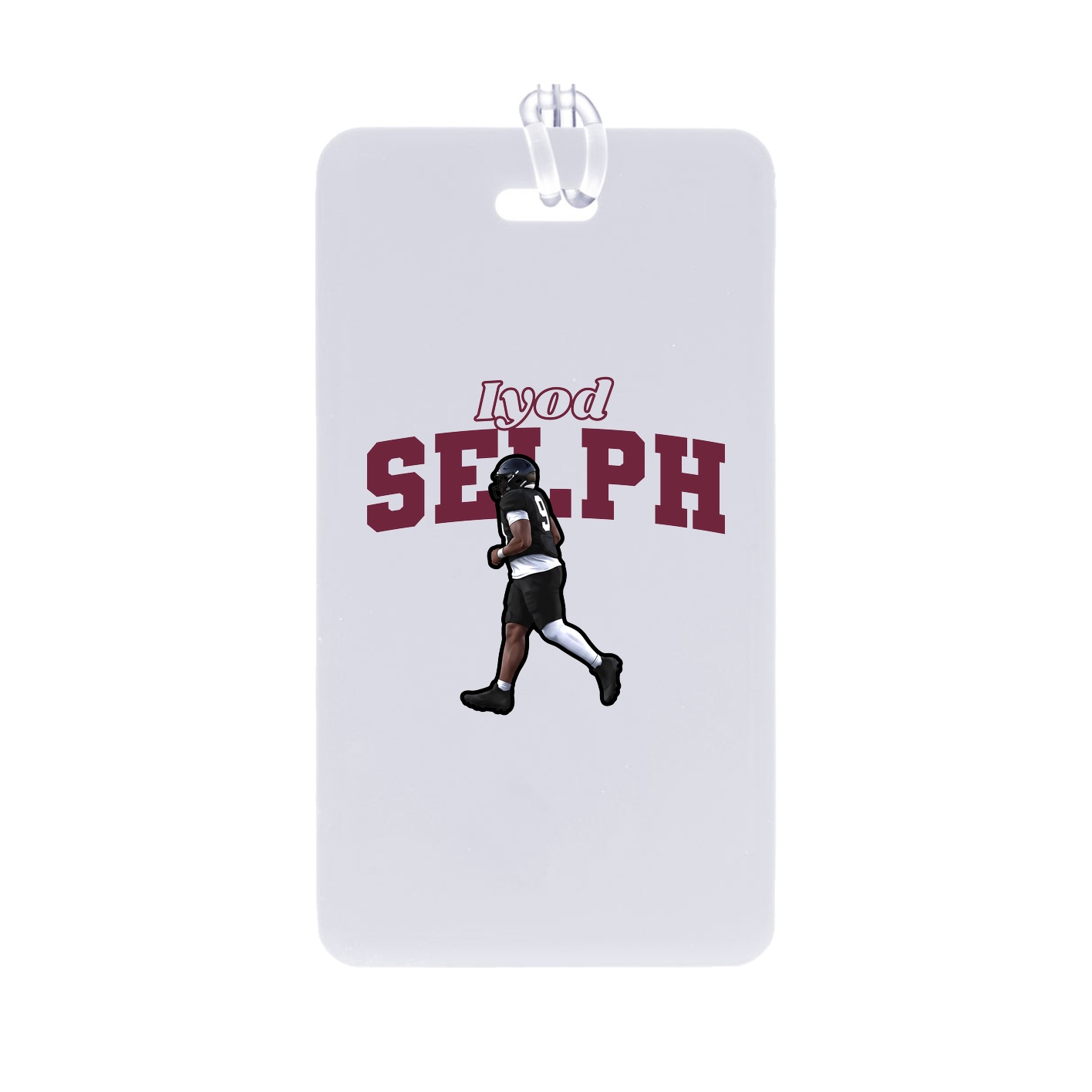 Bag Tag — Name Arch in Classic