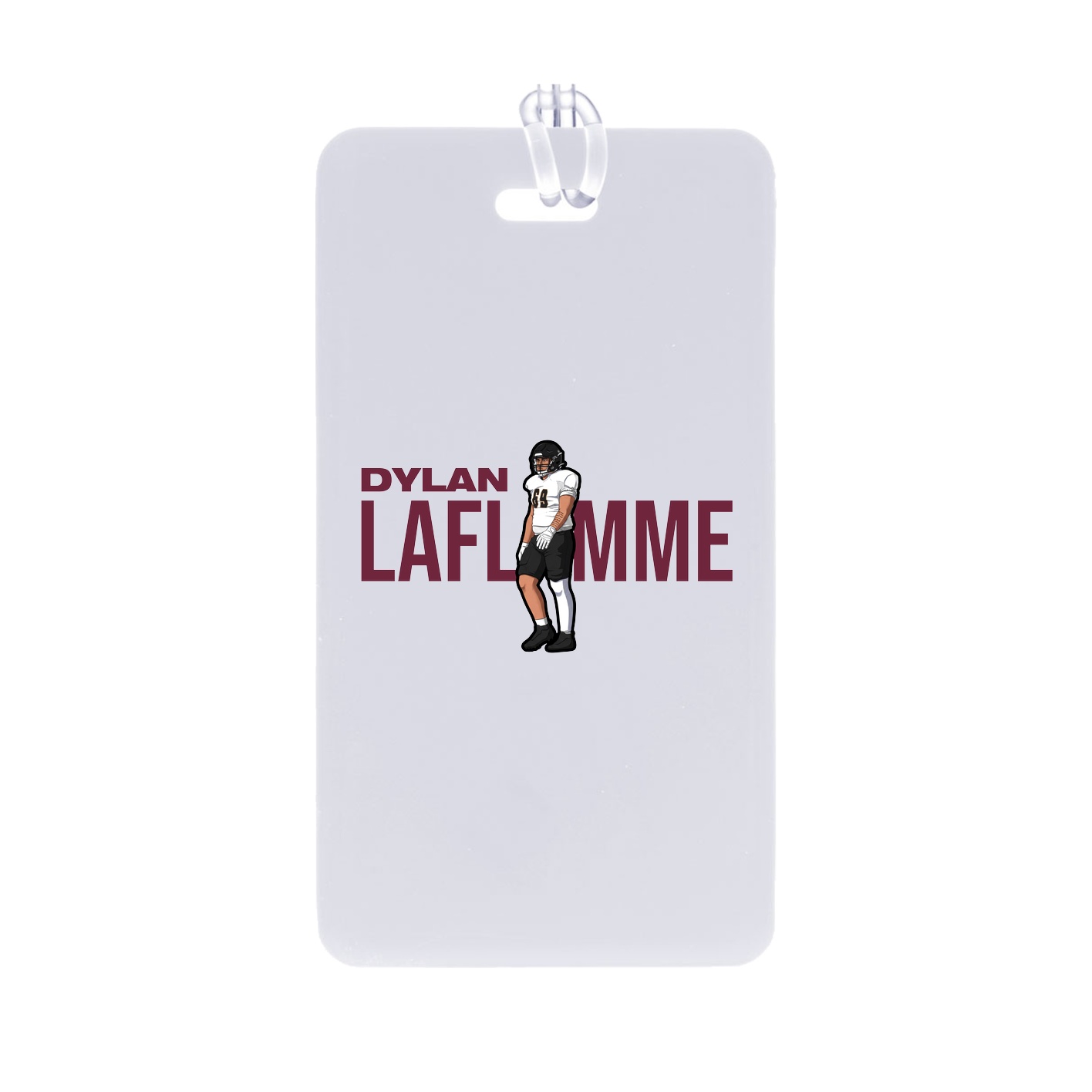 Bag Tag — Player Name in Classic