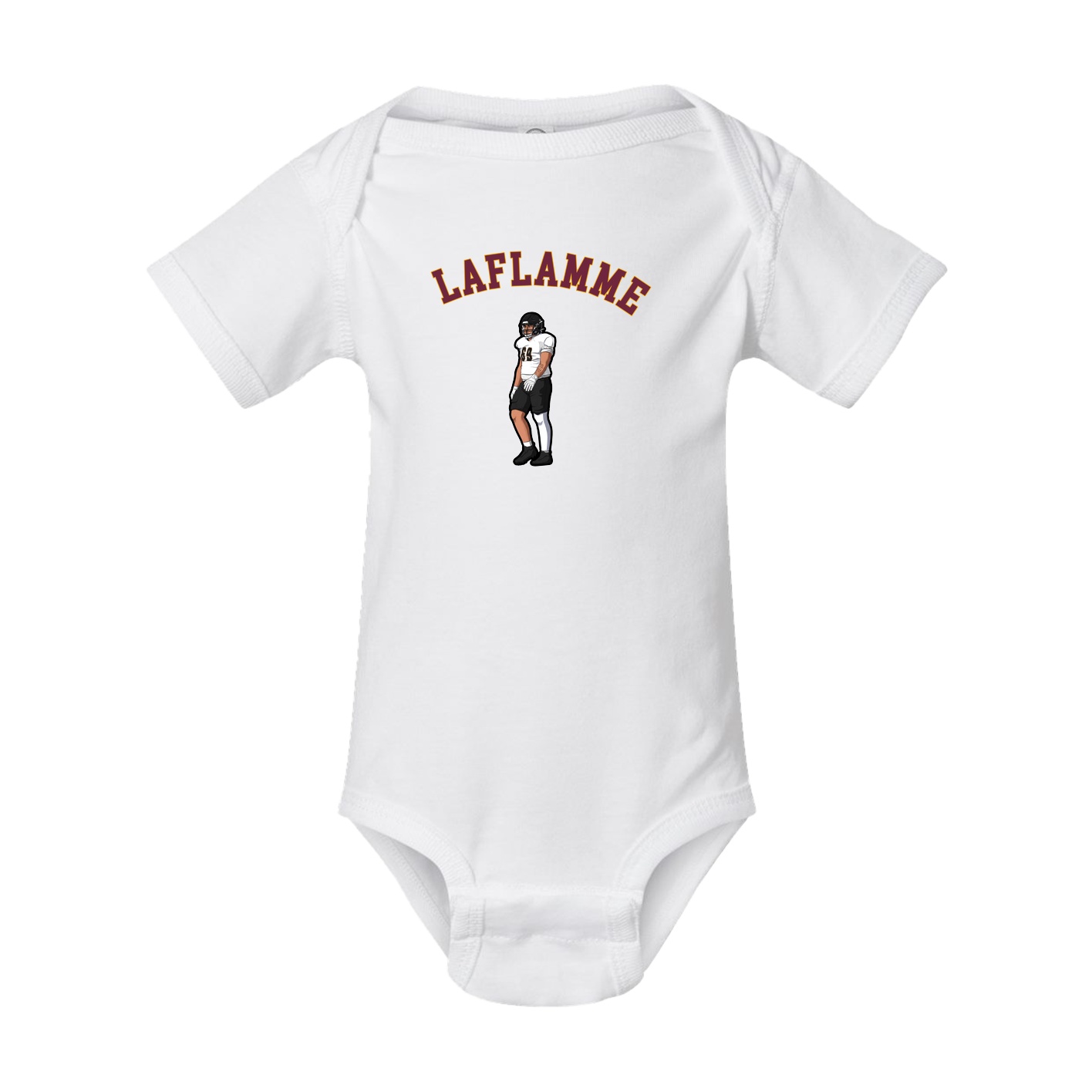 Baby Onesie — Shirsey Arch in White