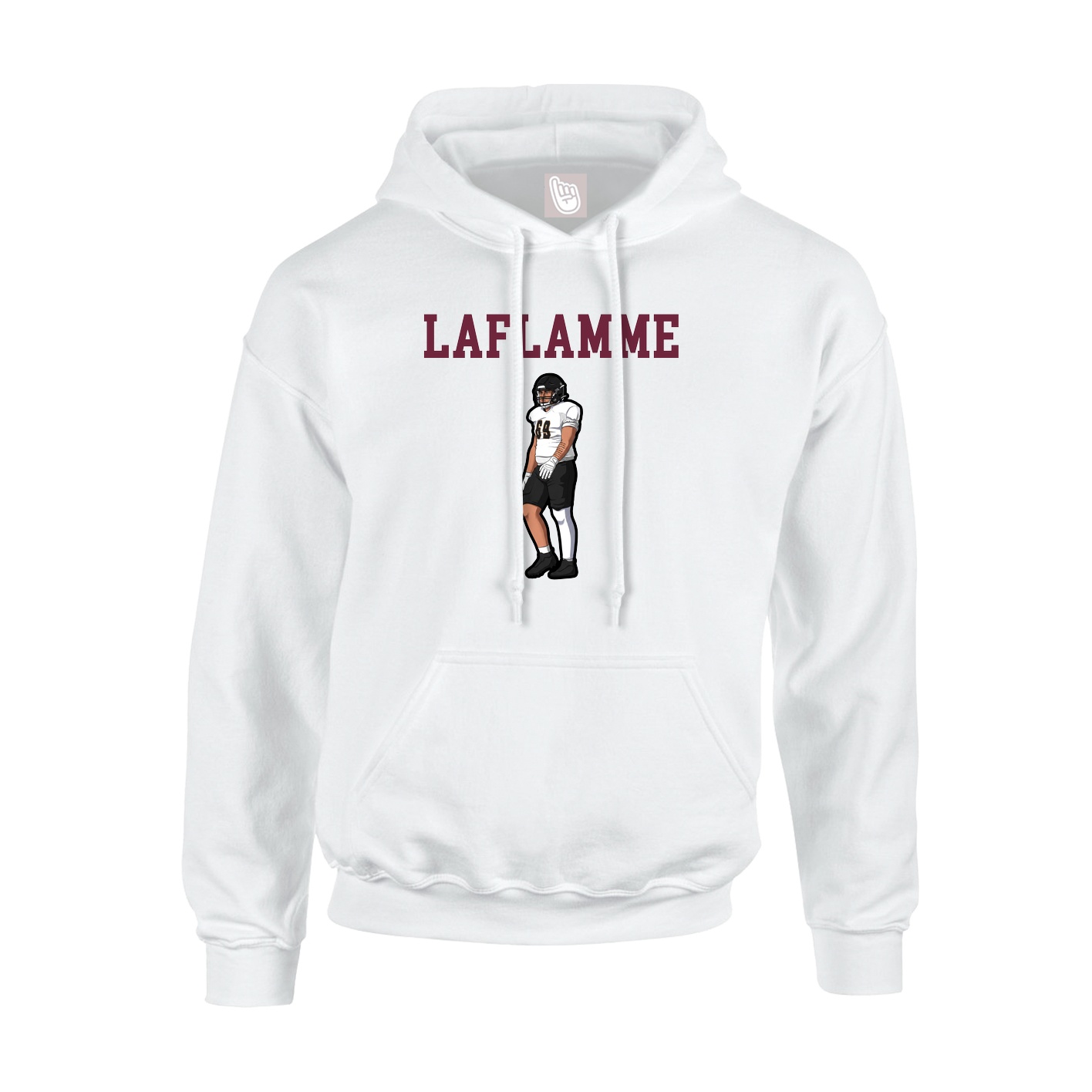 Youth Hoodie — Shirsey in White