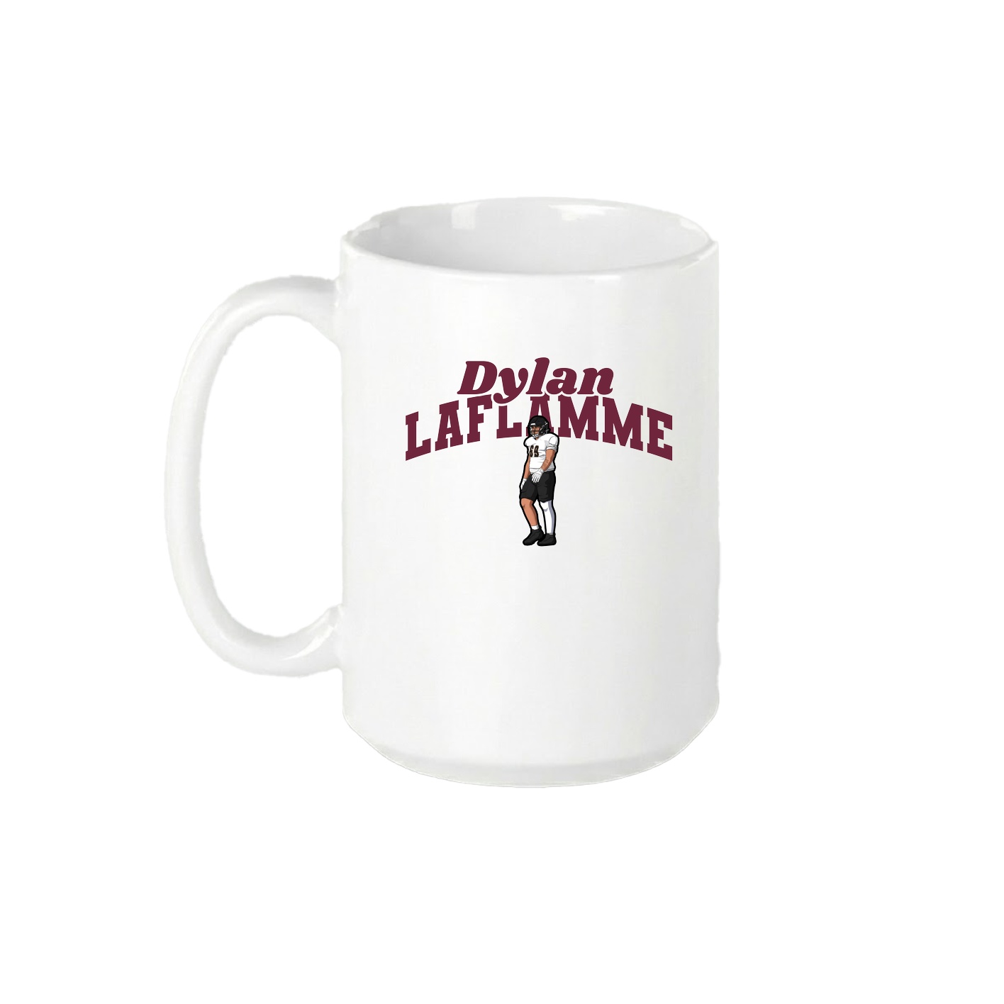 15oz Coffee Mug — Signature Arch in White