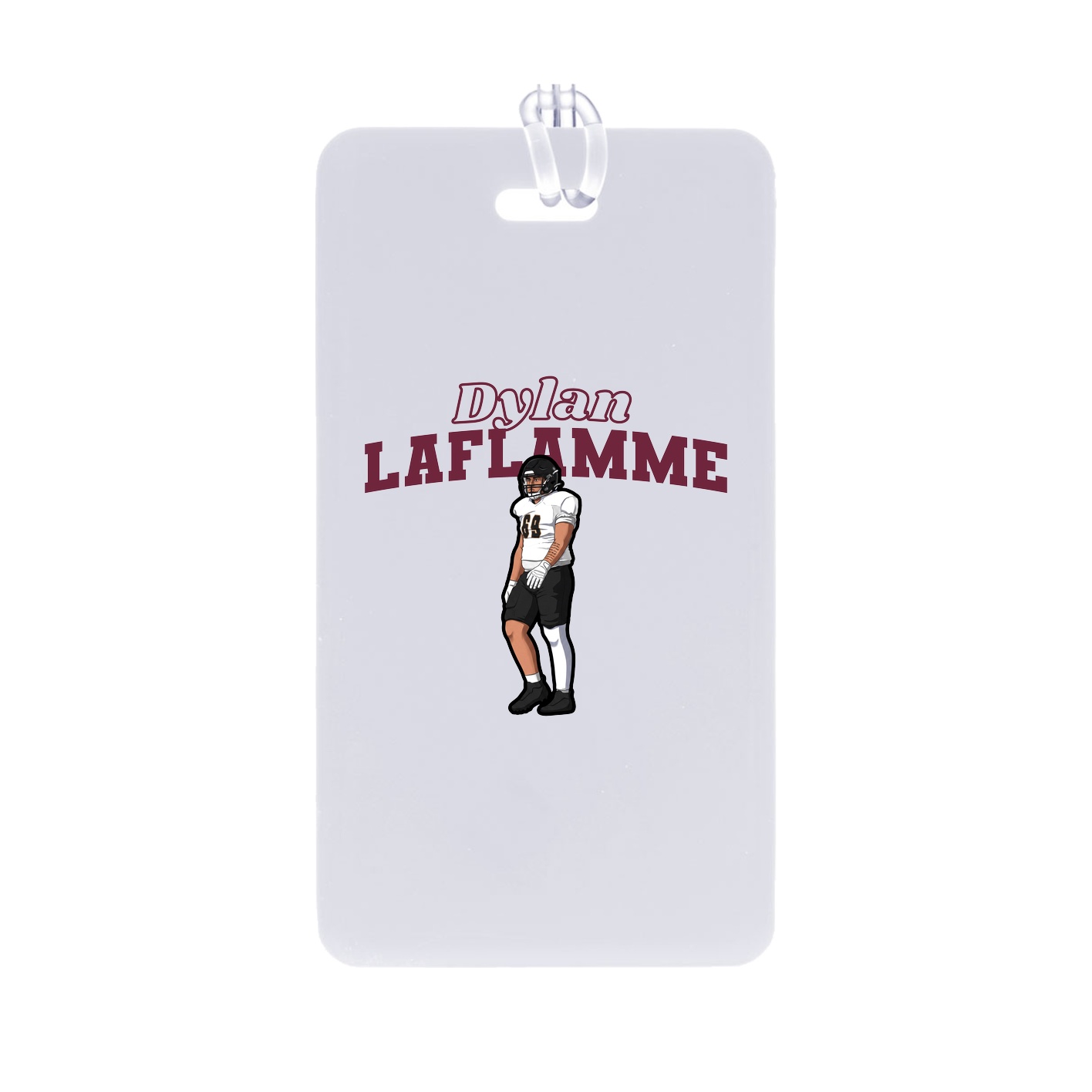 Bag Tag — Name Arch in Classic