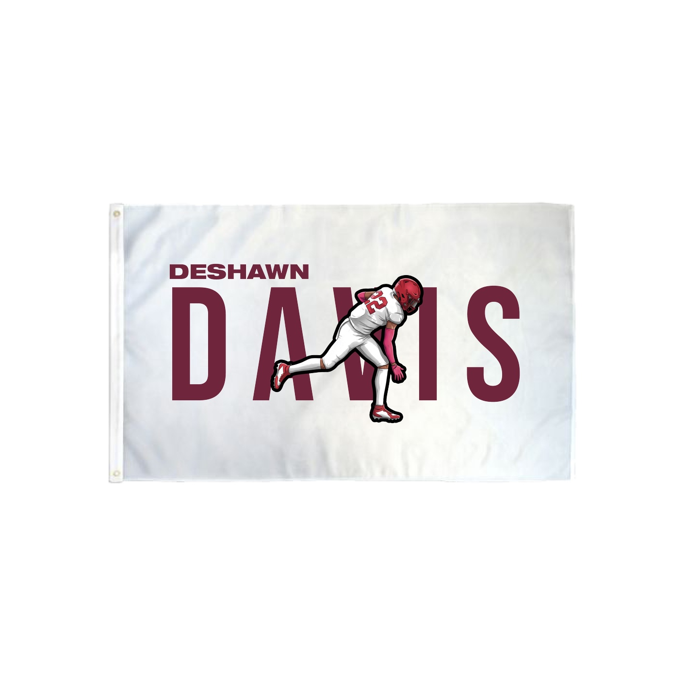 3x5 Flag — Player Name in Classic