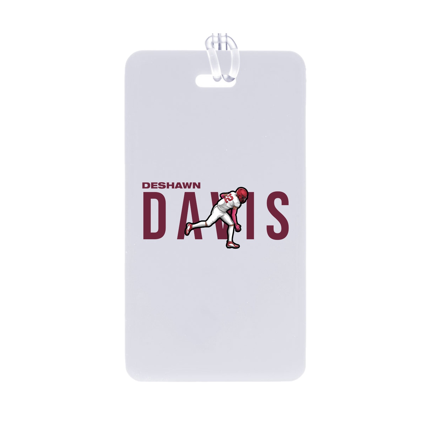 Bag Tag — Player Name in Classic