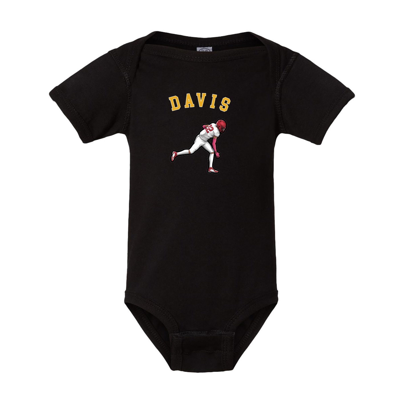 Baby Onesie — Shirsey Arch in Black