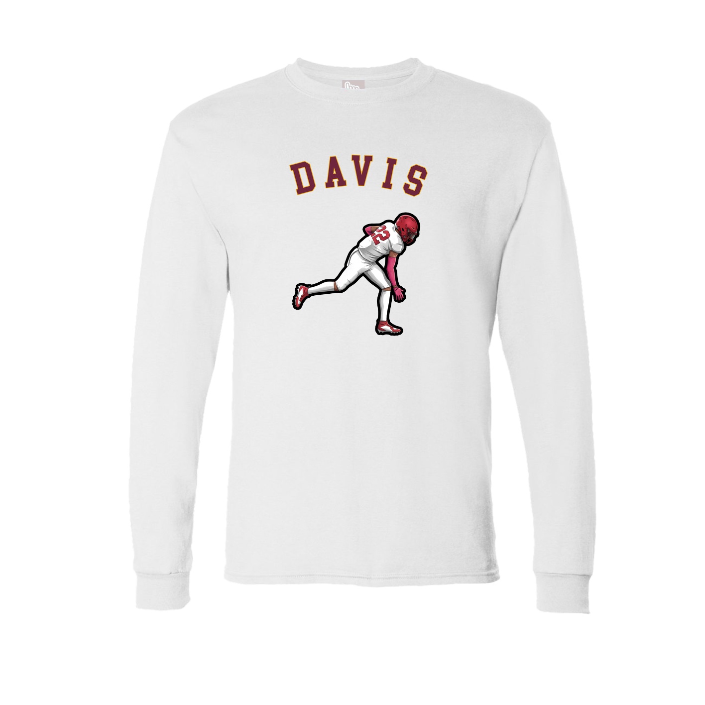 Long Sleeve Tee — Shirsey Arch in White
