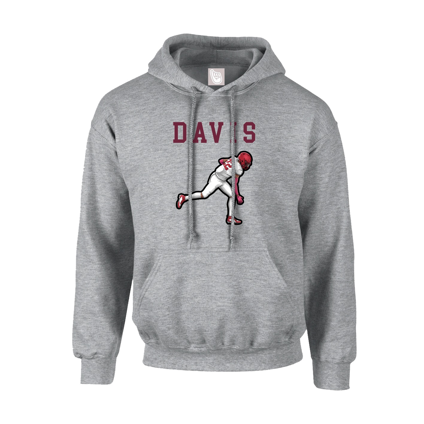 Hoodie — Shirsey in Grey