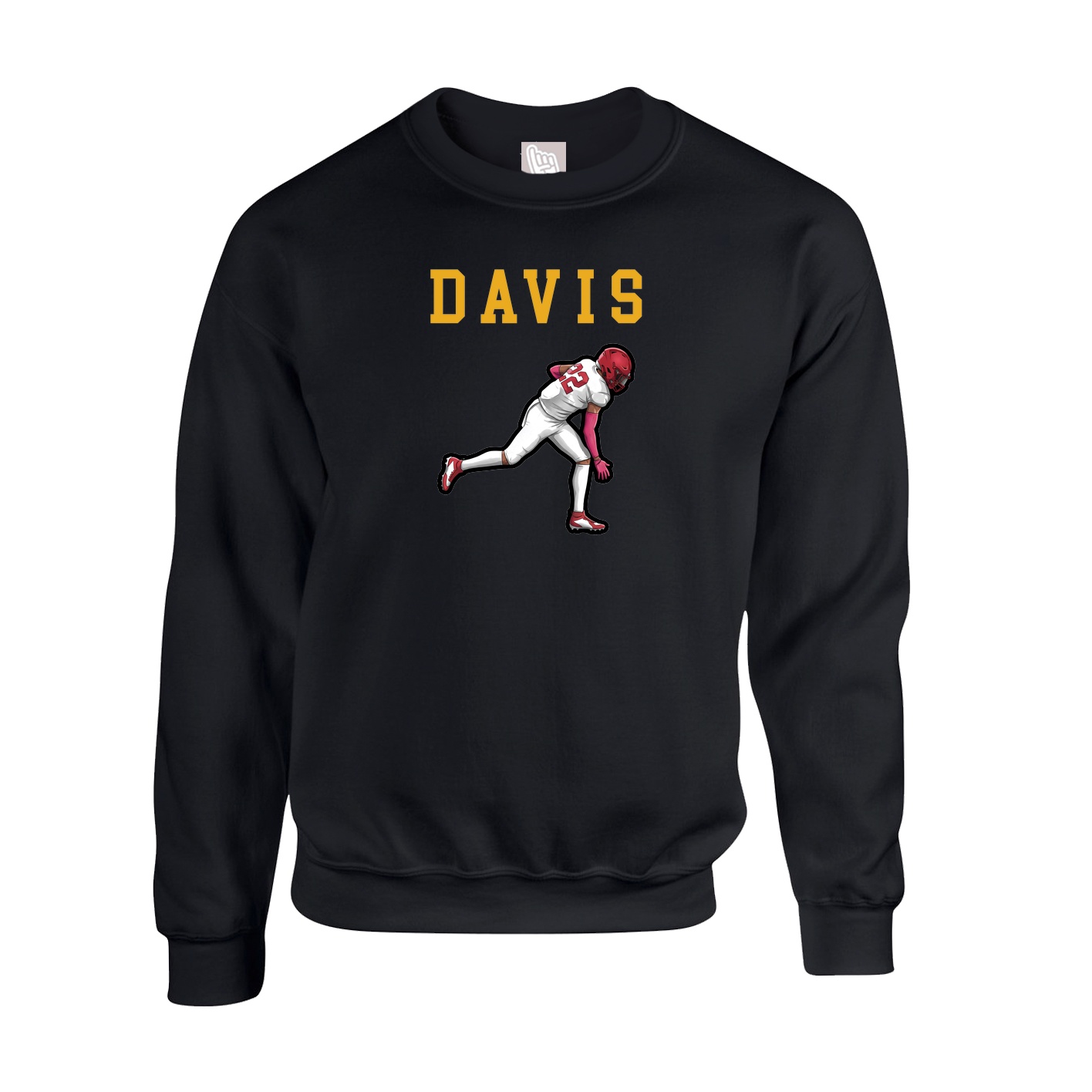 Fleece Crew — Shirsey in Black