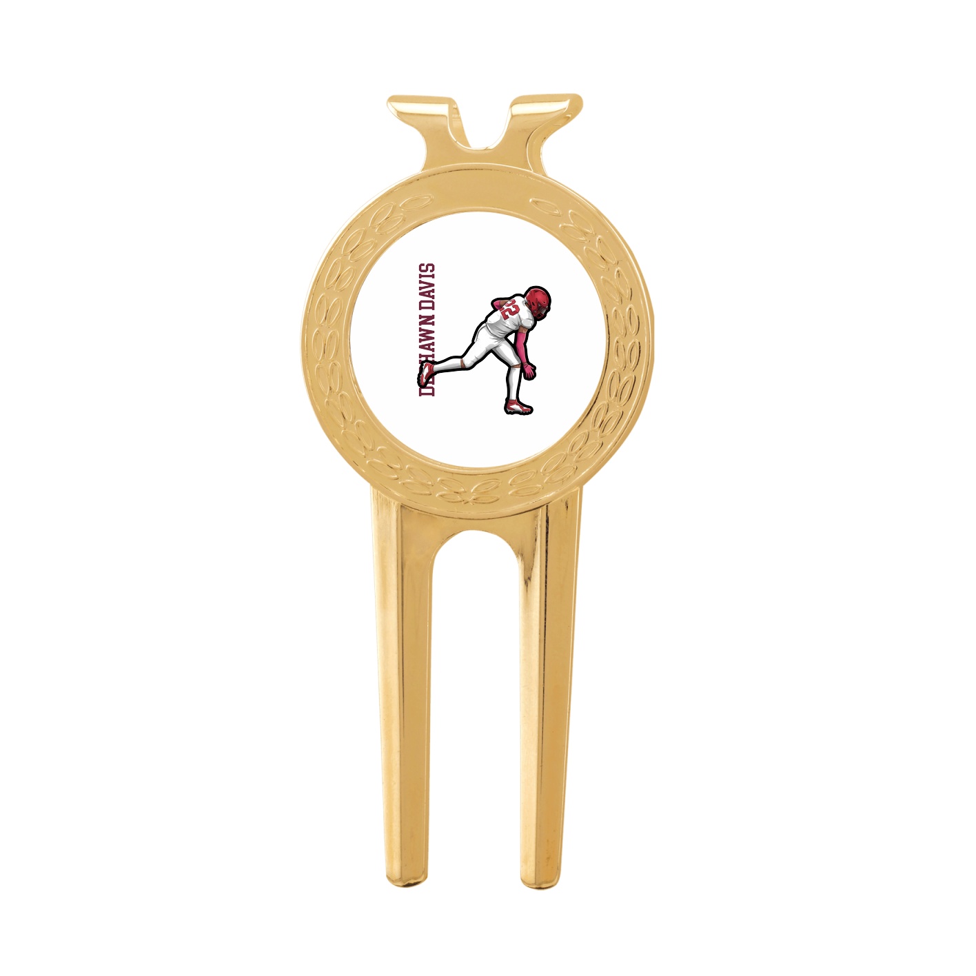 Divot Tool with Ball Marker — Name Vertical in Classic