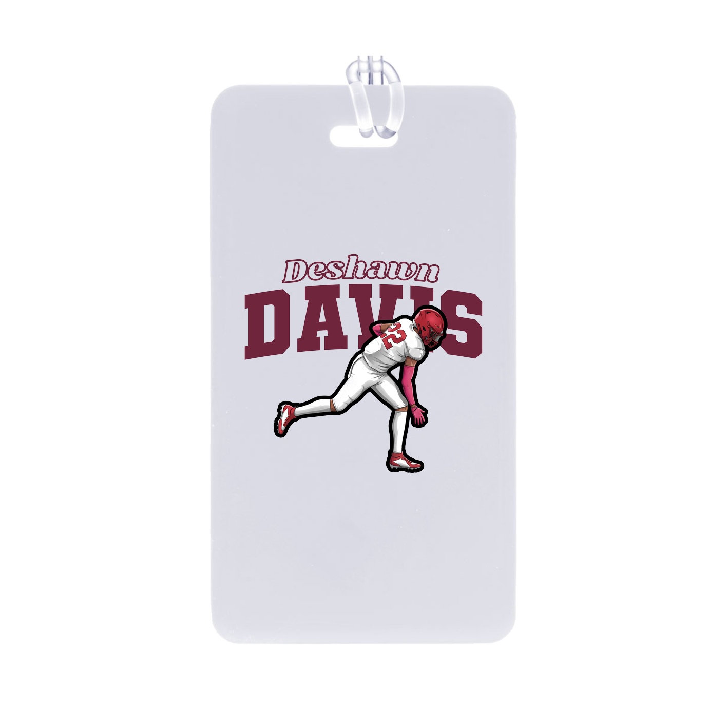 Bag Tag — Name Arch in Classic
