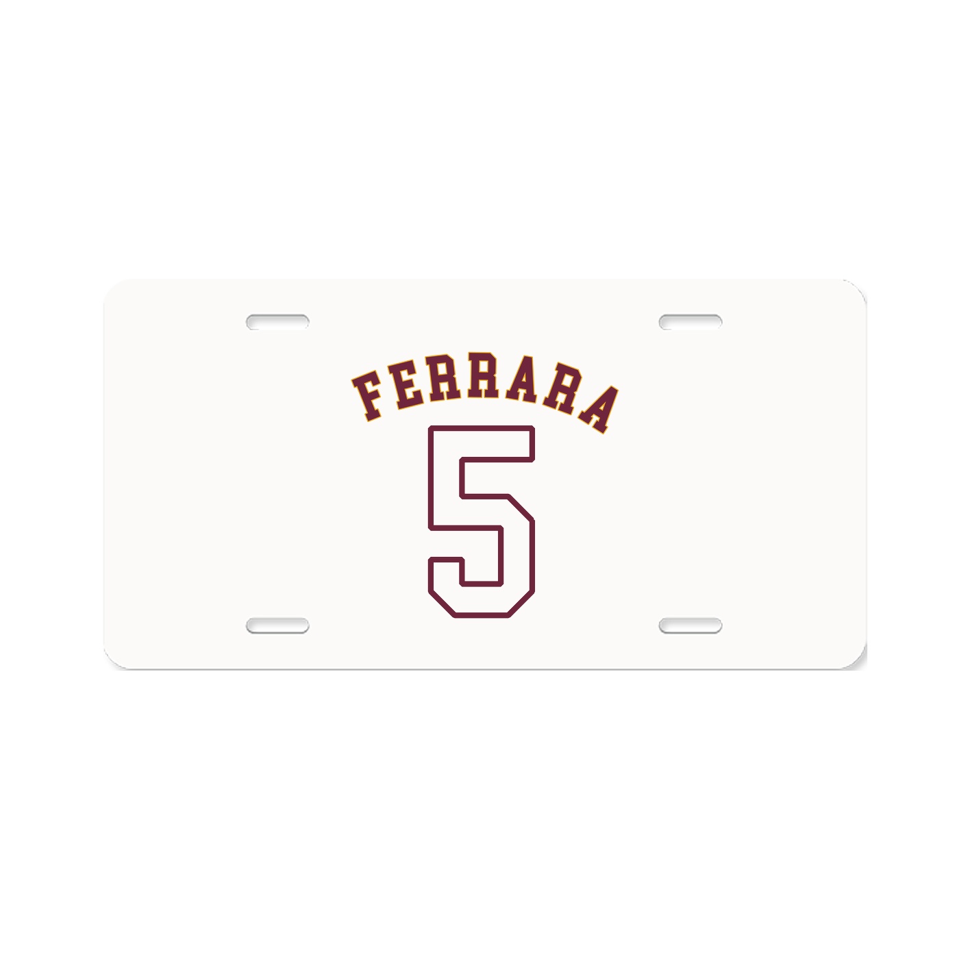 License Plate — Shirsey Arch in Classic