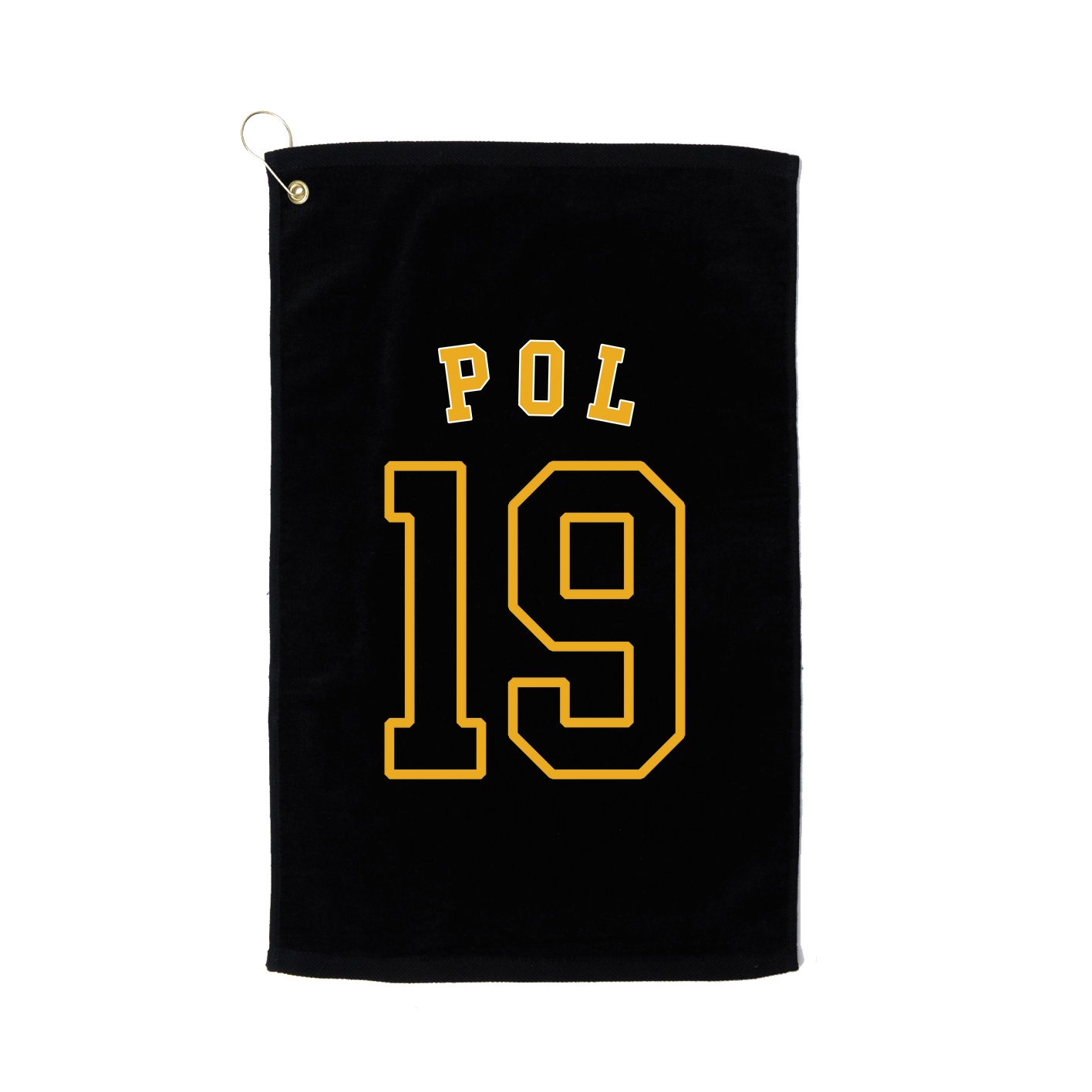 Golf Towel — Shirsey Arch in Black