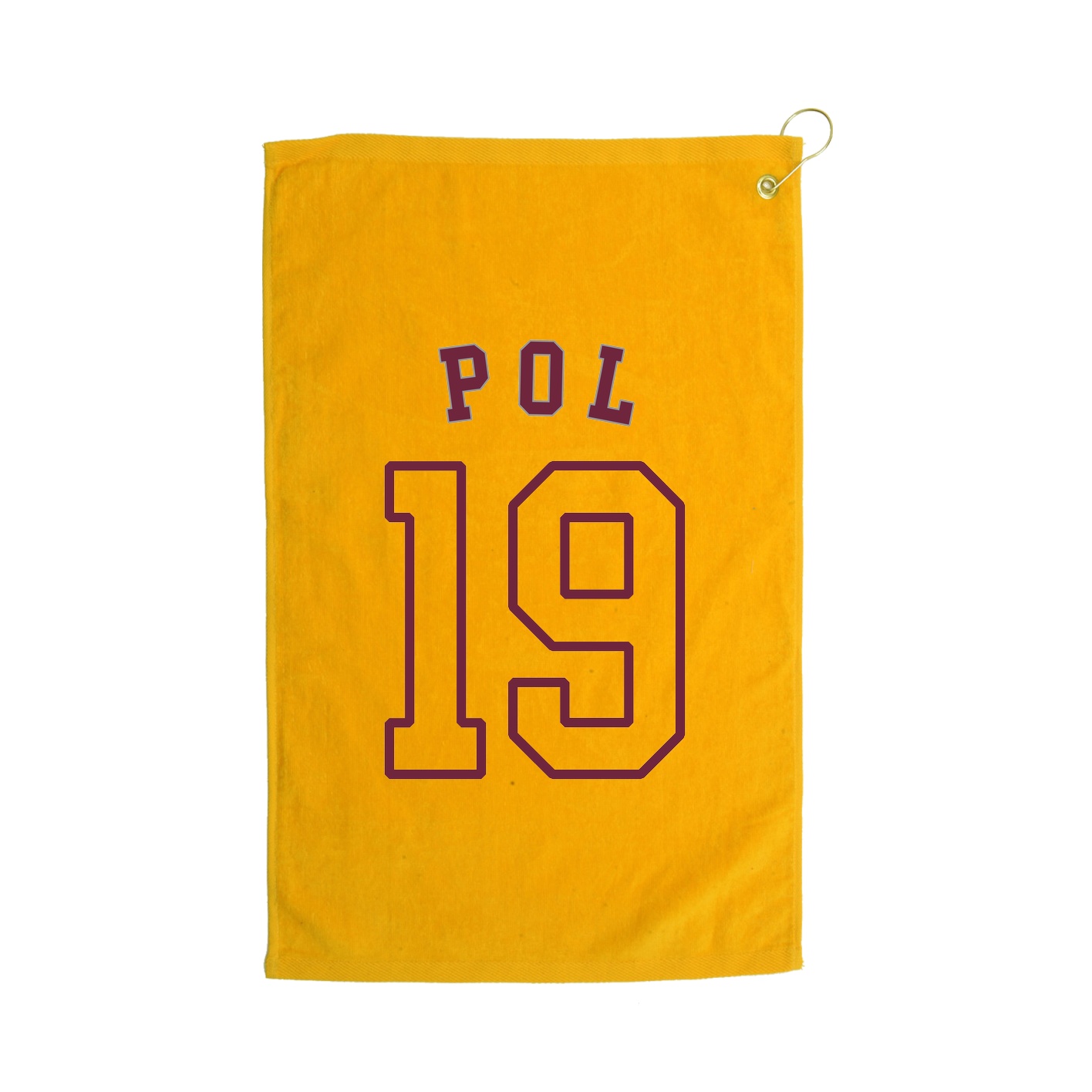 Golf Towel — Shirsey Arch in Gold