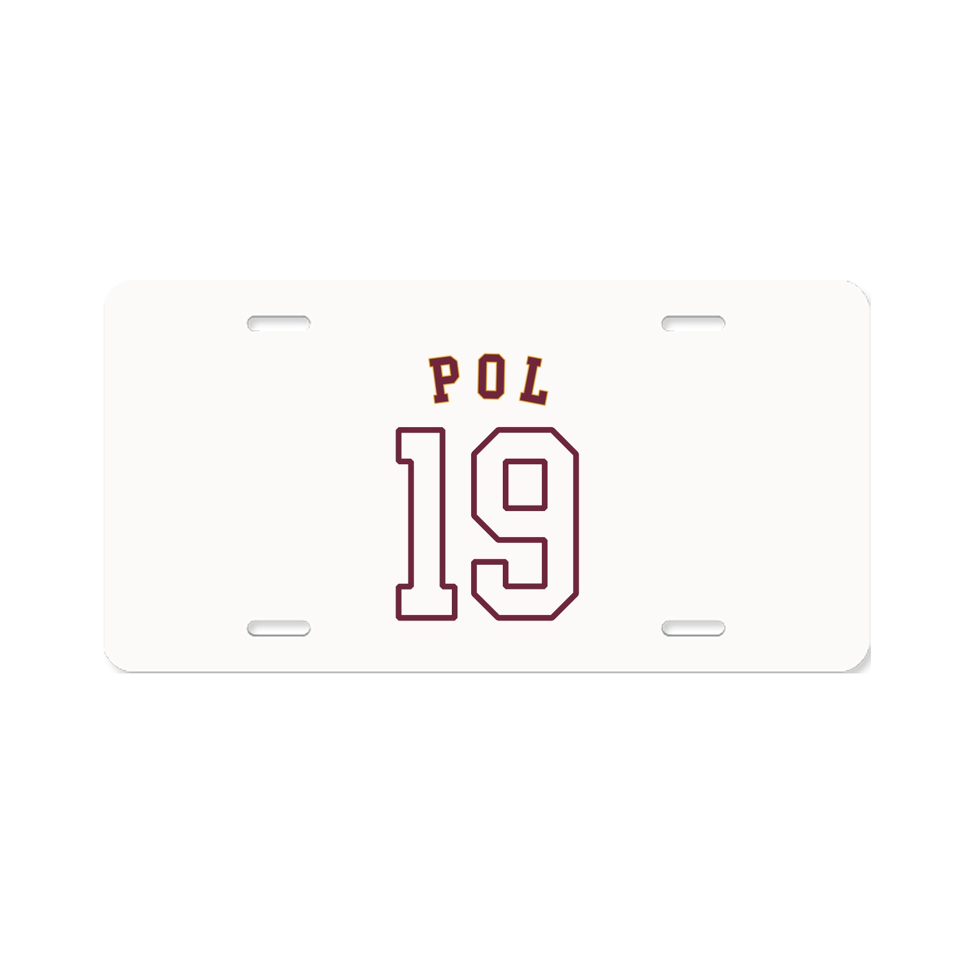 License Plate — Shirsey Arch in Classic