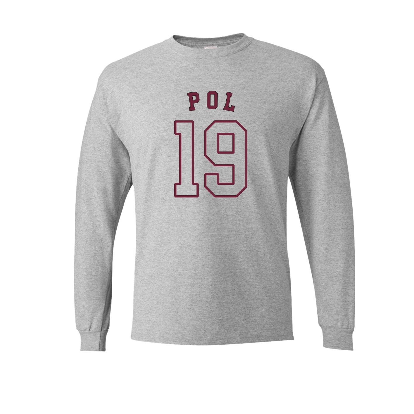 Long Sleeve Tee — Shirsey Arch in Grey