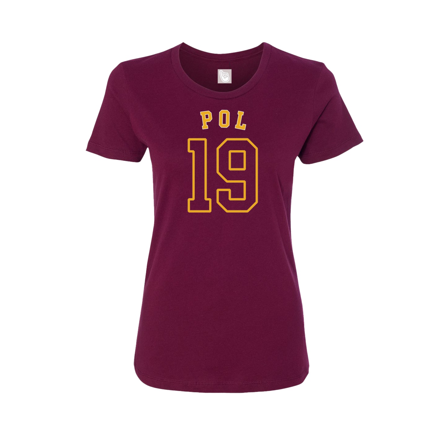Womens Tee — Shirsey Arch in Maroon