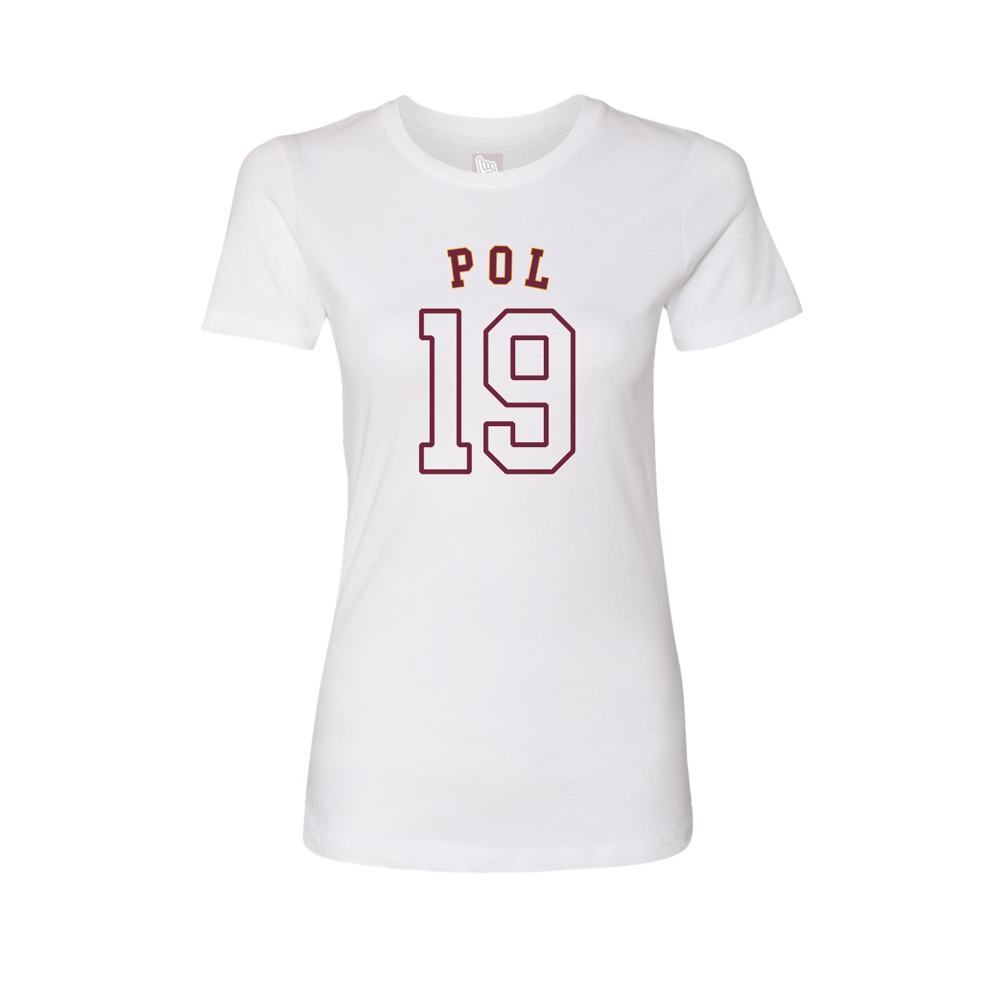 Womens Tee — Shirsey Arch in White