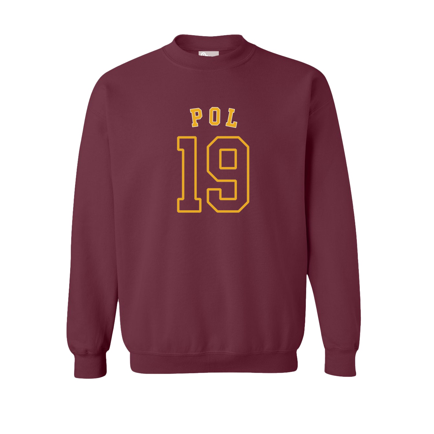 Fleece Crew — Shirsey Arch in Maroon