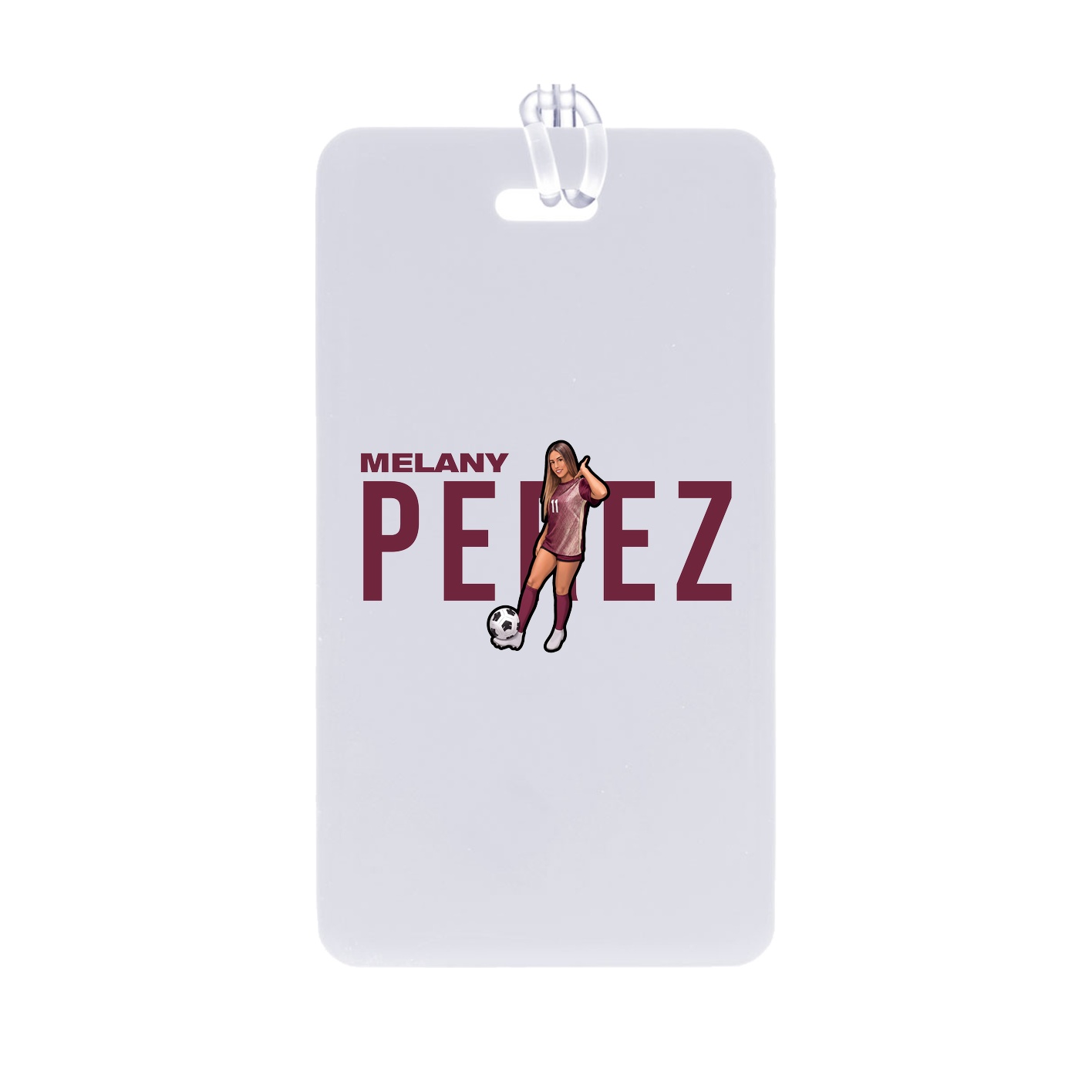 Bag Tag — Player Name in Classic