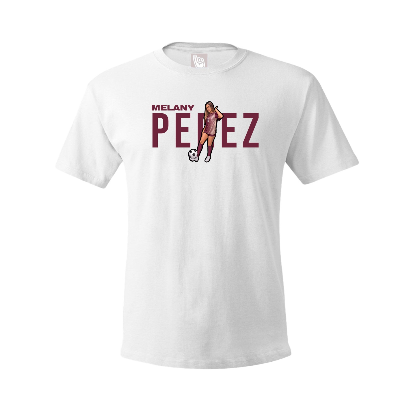 Tee — Player Name in White