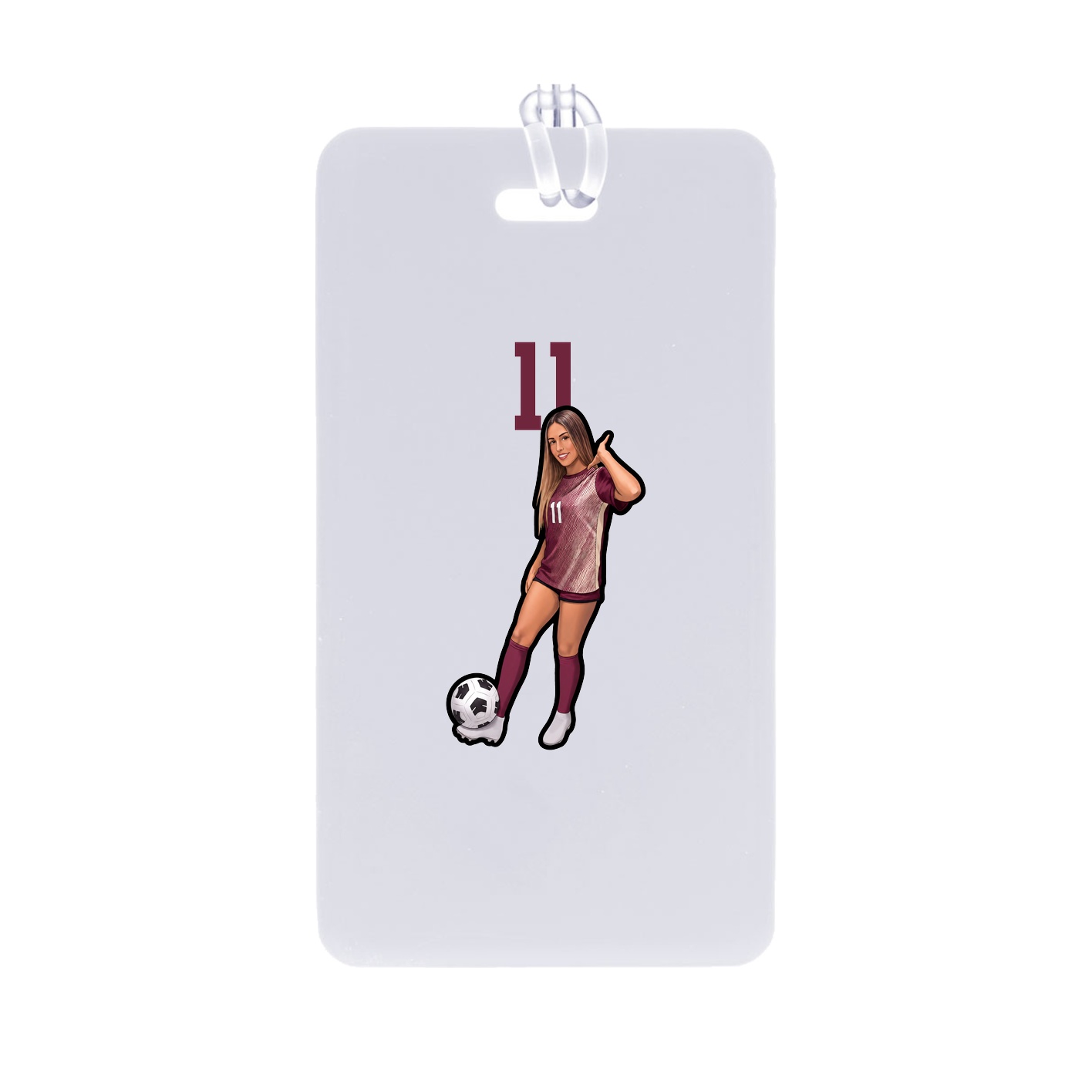 Bag Tag — Number Top in Classic