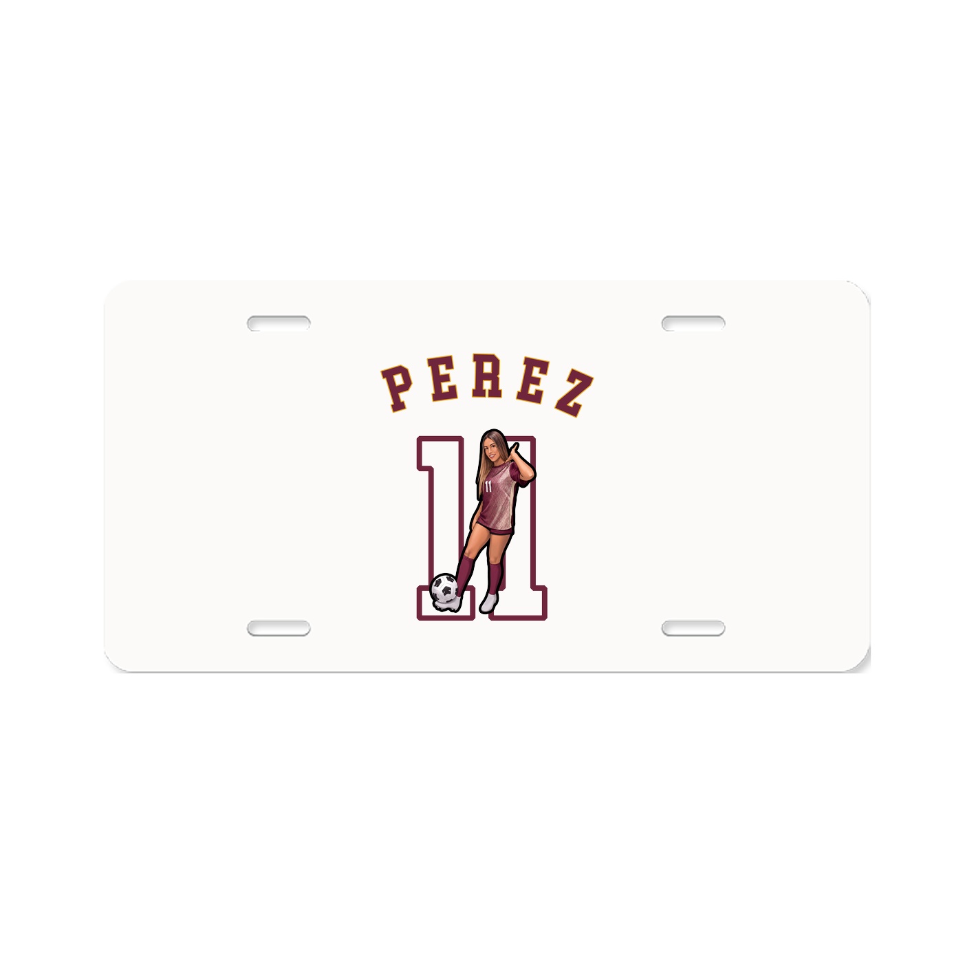 License Plate — Shirsey Arch in Classic