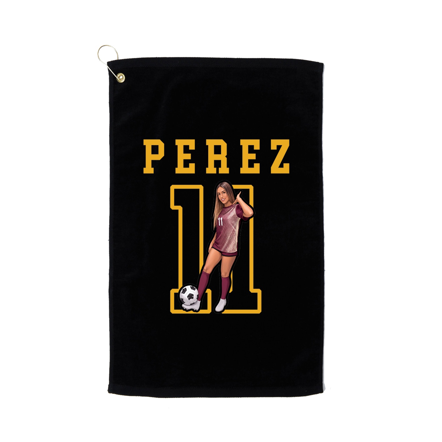Golf Towel — Shirsey in Black
