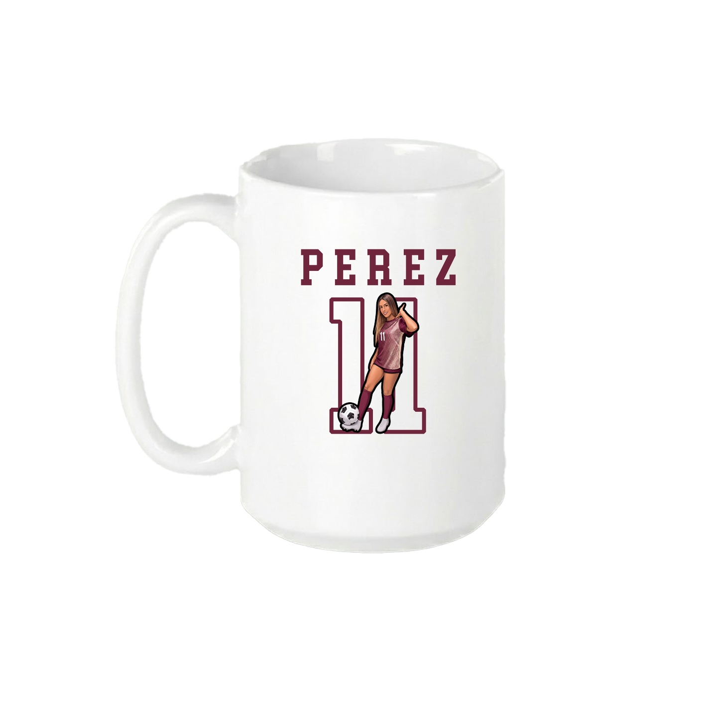 15oz Coffee Mug — Shirsey in White