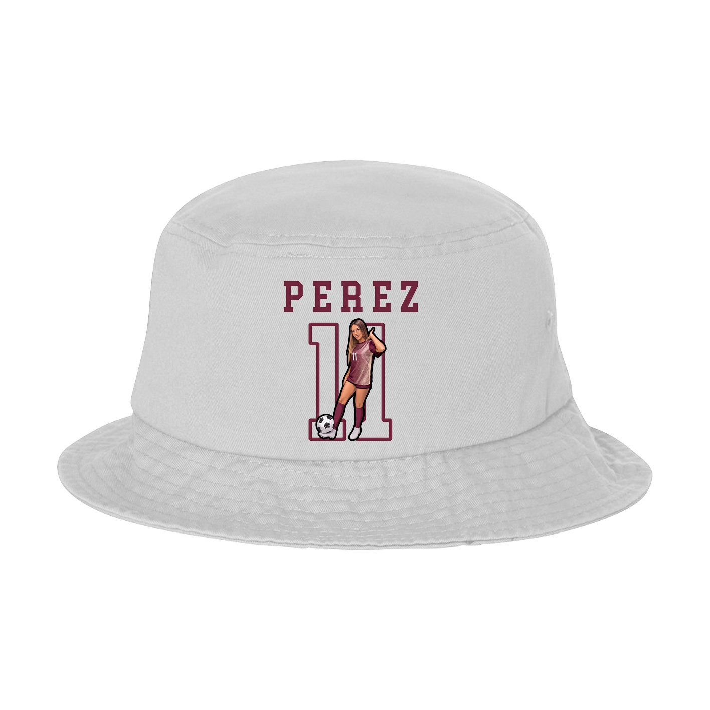 Bucket Cap — Shirsey in White