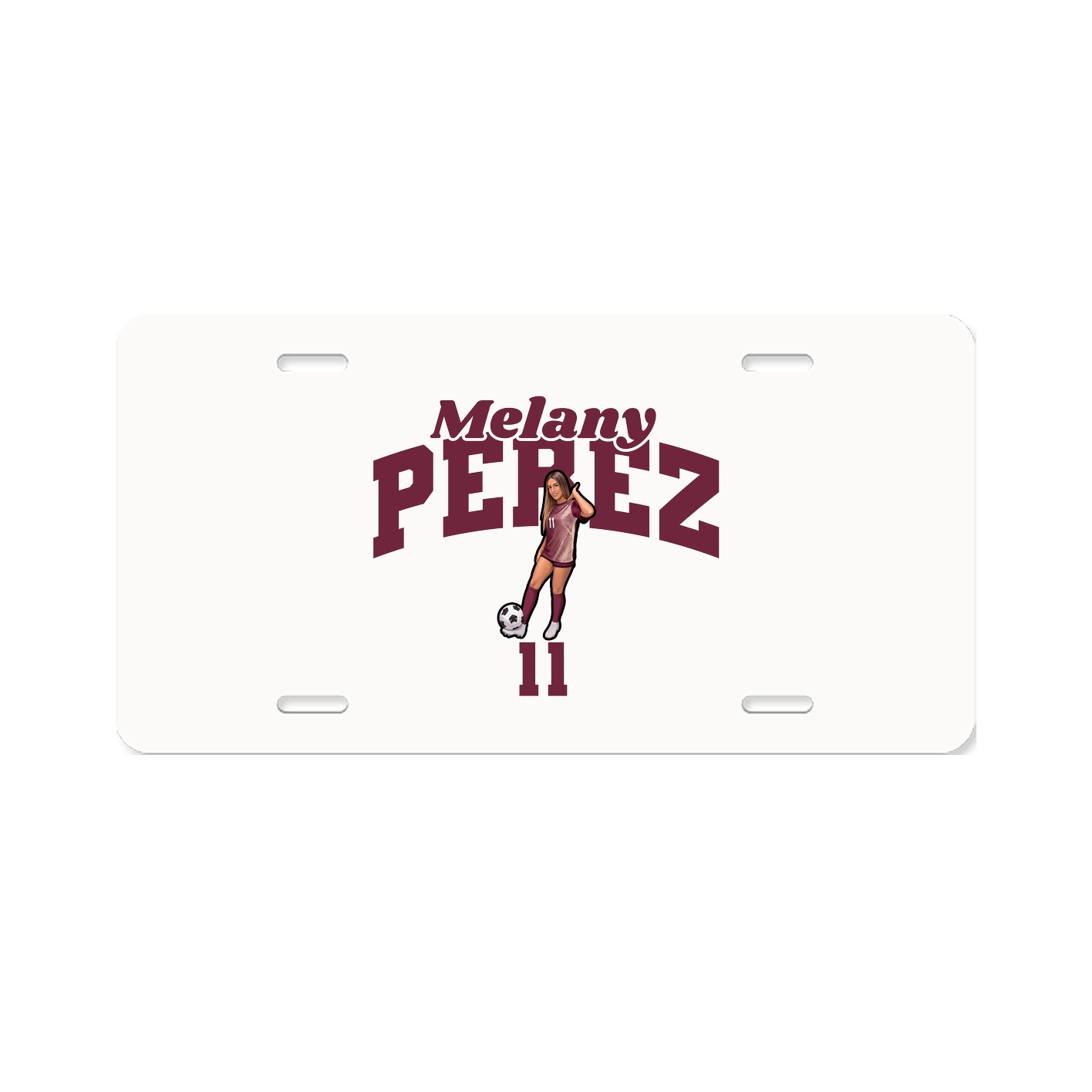License Plate — Signature Arch in Classic